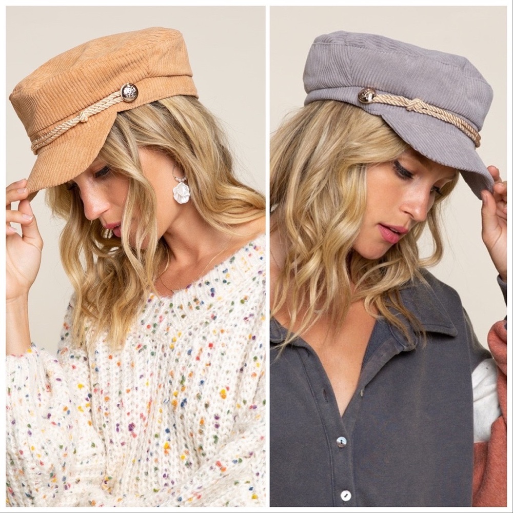 POL Newsboy Must Have Corduroy Hat - Picture 5 of 16